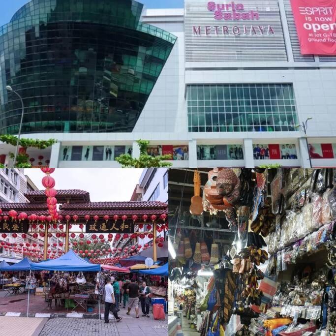 Kota Kinabalu City The Shore - Lucky 7 Homestay Exteriör bild